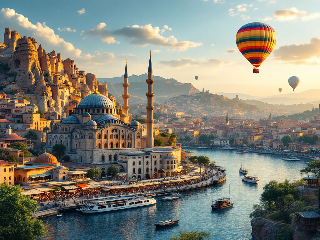 Package Holiday to Turkey: Istanbul and Cappadocia Combo