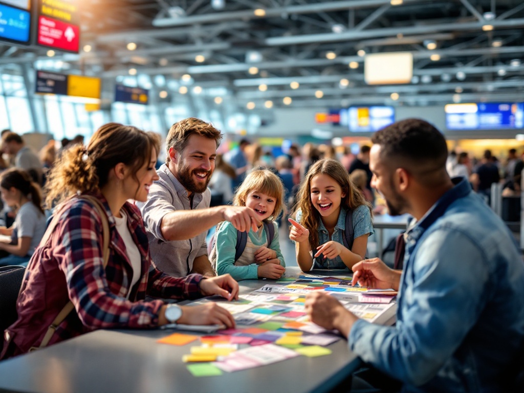 Travel Games for Family: Airport and Flight Activities