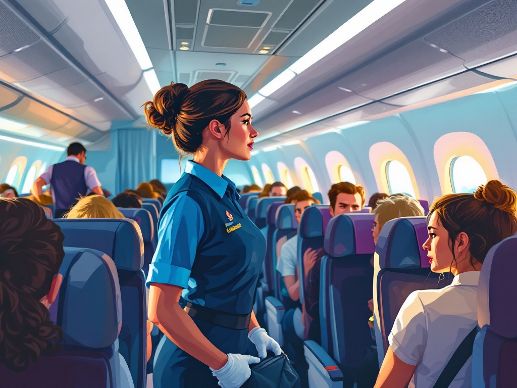 How Do Flight Attendants Deal with Turbulence?